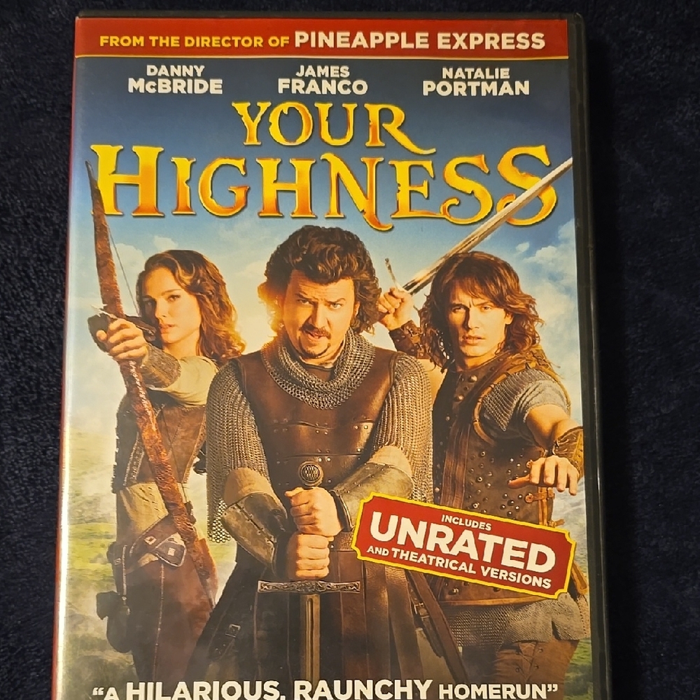 Your Highness DVD